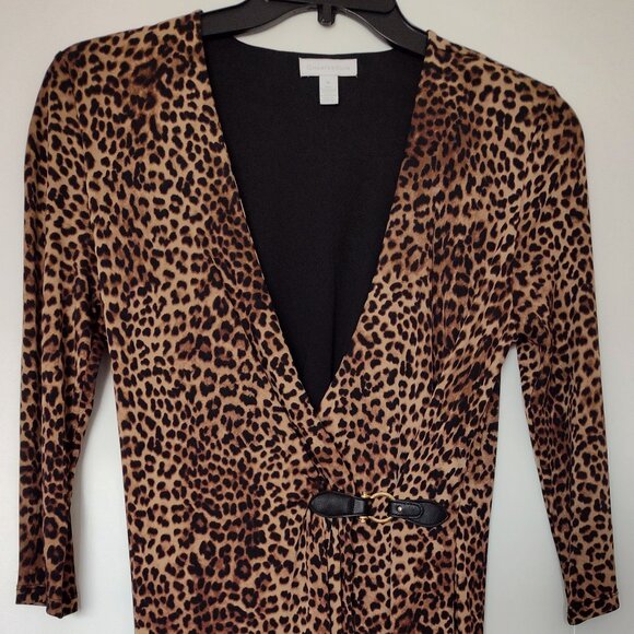 Charter Club Animal Print Dress - Picture 2 of 7